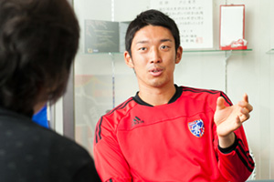 食生活を語る権田選手
