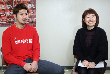 上江田勇樹選手と伊藤真理子先生