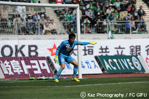 川口能活選手　© Kaz Photography / FC GIFU