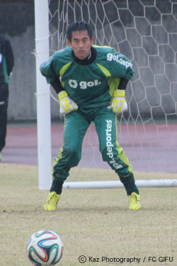 川口能活選手　© Kaz Photography / FC GIFU