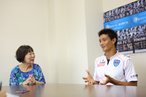 ひさこ先生と安英学選手