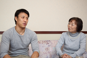 ひさこ先生と久慈 修平選手