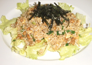 納豆チャーハン