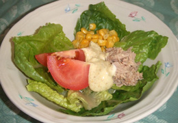カレー風味のヨーグルトサラダ