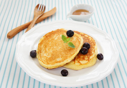ヨーグルト入りパンケーキ