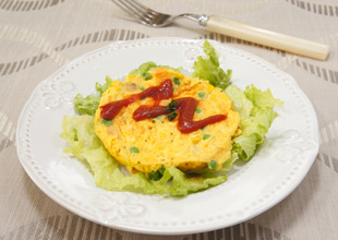簡単スパニッシュオムレツ