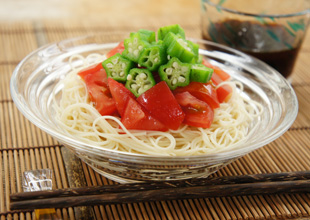 つるつるトマトそうめん