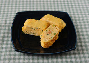 こねぎとたらこの卵焼き