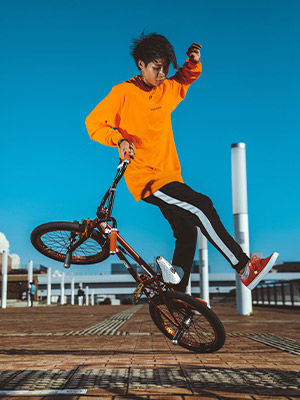 写真・BMX Performer YUYA　志賀勇也 選手
